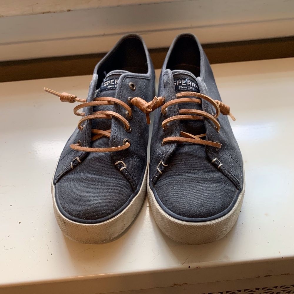 Sperry Topsider Sneakers Womens - Navy